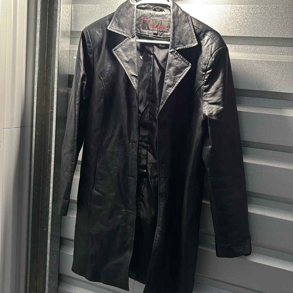 Leather Trench Coat Phase Two